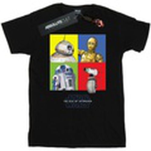 Camiseta manga larga Droid Squares para hombre - Star Wars: The Rise Of Skywalker - Modalova