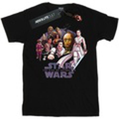 Camiseta manga larga Star Wars The Rise Of Skywalker Resistance Rendered Group para hombre - Star Wars: The Rise Of Skywalker - Modalova