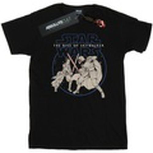 Camiseta manga larga Star Wars The Rise Of Skywalker Rey And Kylo Combat para hombre - Star Wars: The Rise Of Skywalker - Modalova