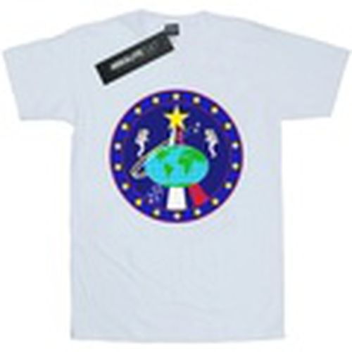 Camiseta manga larga Classic Globe Astronauts para hombre - Nasa - Modalova