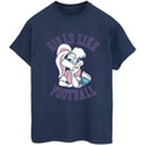 Camiseta manga larga Girls Like Football para mujer - Dessins Animés - Modalova