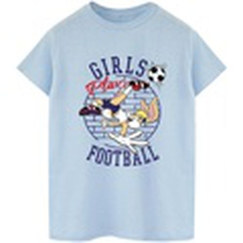 Camiseta manga larga Girls Play Football para mujer - Dessins Animés - Modalova