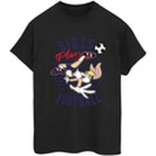 Camiseta manga larga Girls Play Football para mujer - Dessins Animés - Modalova