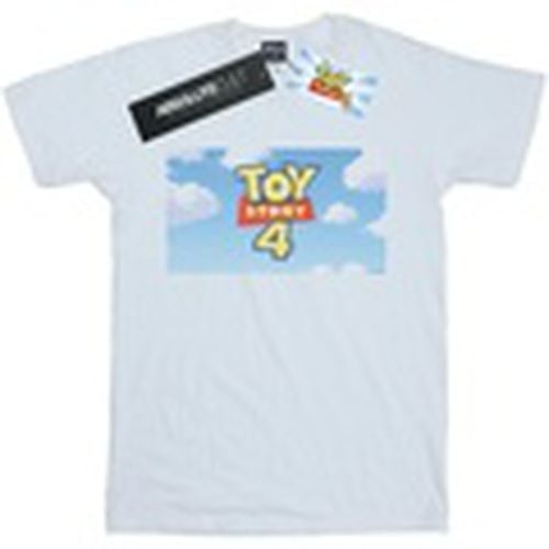 Camiseta manga larga Toy Story 4 Cloud Logo para hombre - Disney - Modalova