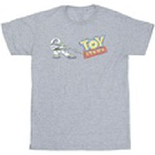 Camiseta manga larga Toy Story Buzz Pulling Logo para hombre - Disney - Modalova