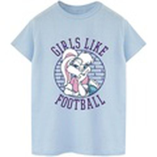 Camiseta manga larga Girls Like Football para hombre - Dessins Animés - Modalova