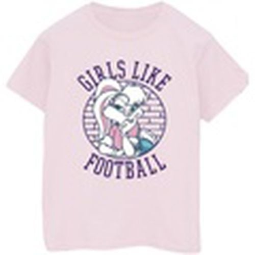 Camiseta manga larga Girls Like Football para hombre - Dessins Animés - Modalova