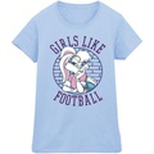 Camiseta manga larga Girls Like Football para mujer - Dessins Animés - Modalova