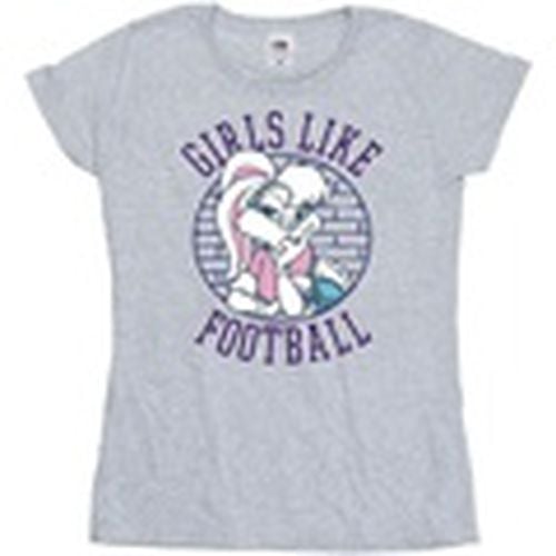 Camiseta manga larga Girls Like Football para mujer - Dessins Animés - Modalova