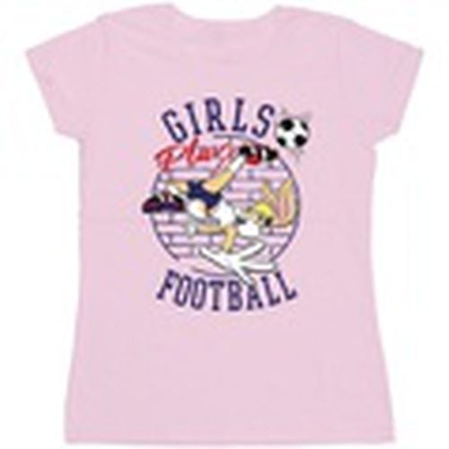 Camiseta manga larga Girls Play Football para mujer - Dessins Animés - Modalova