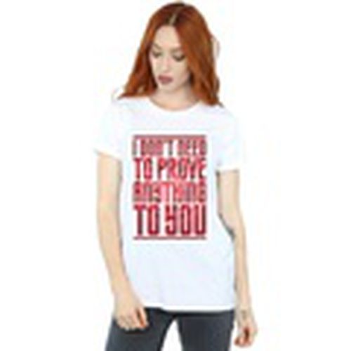 Camiseta manga larga Prove Anything para mujer - Marvel - Modalova