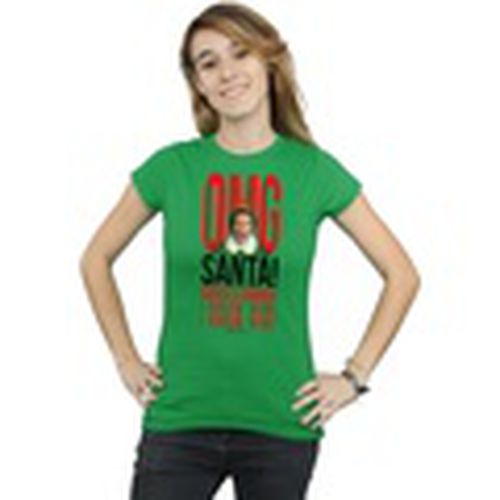 Camiseta manga larga OMG Santa I Know Him para mujer - Elf - Modalova