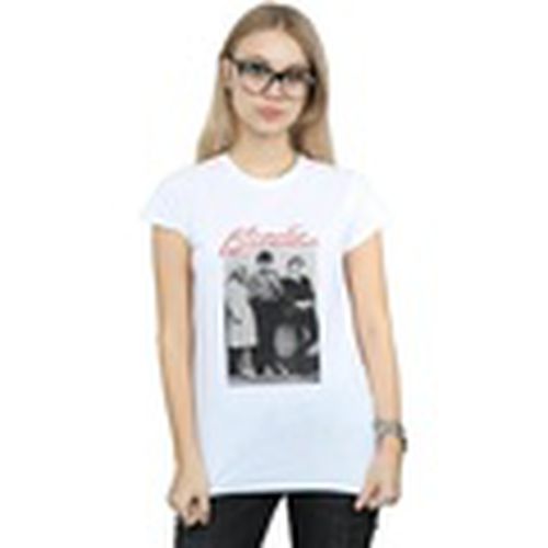 Camiseta manga larga Distressed Band para mujer - Blondie - Modalova