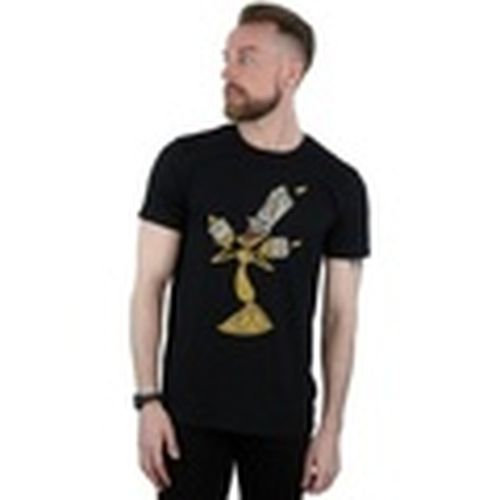 Camiseta manga larga Beauty And The Beast para hombre - Disney - Modalova