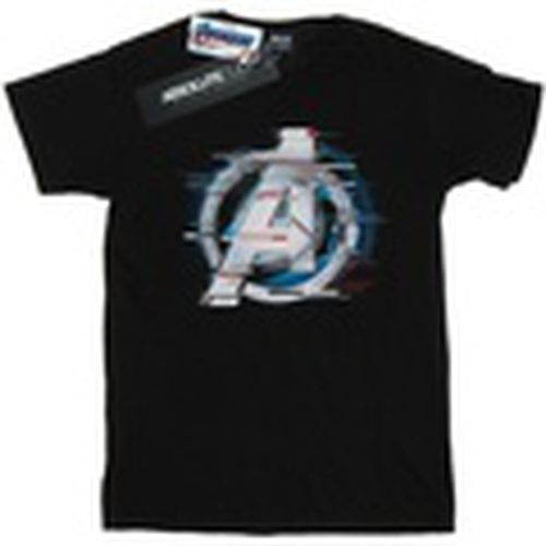 Camiseta manga larga Avengers Endgame Team Tech Logo para mujer - Marvel - Modalova