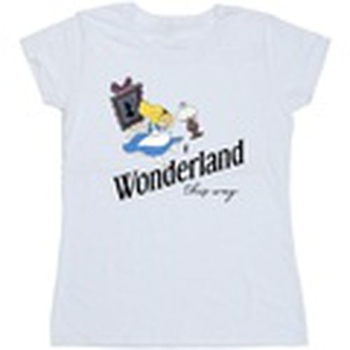 Camiseta manga larga Alice In Wonderland This Way para mujer - Disney - Modalova