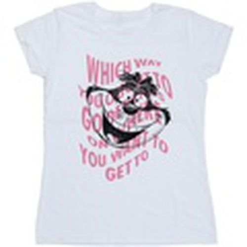 Camiseta manga larga Alice In Wonderland Chesire Cat para mujer - Disney - Modalova
