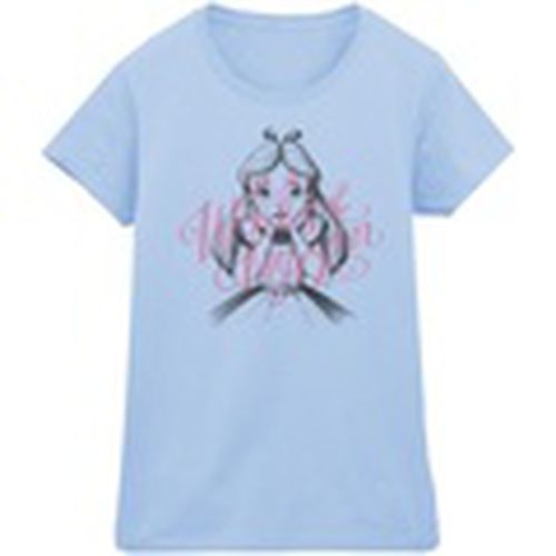 Camiseta manga larga Alice In Wonderland In A World Of My Own para mujer - Disney - Modalova