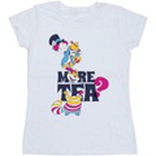 Camiseta manga larga Alice In Wonderland More Tea para mujer - Disney - Modalova