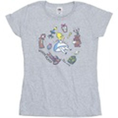 Camiseta manga larga Alice in Wonderland para mujer - Disney - Modalova