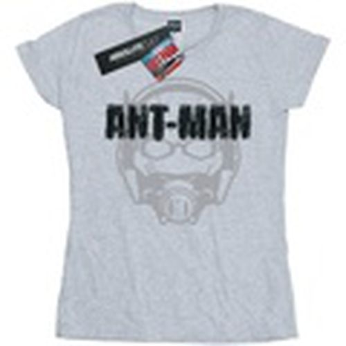 Camiseta manga larga Ant-Man Helmet Fade para mujer - Marvel - Modalova