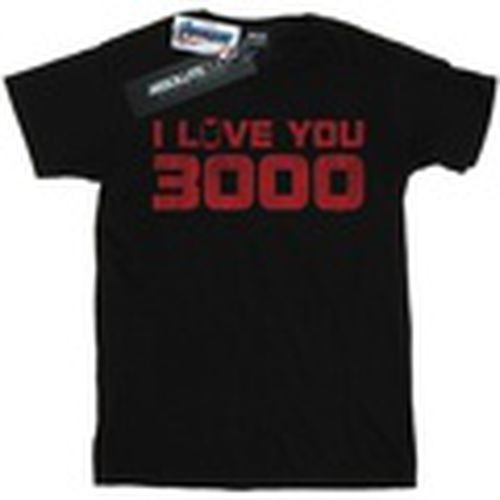 Camiseta manga larga Avengers Endgame I Love You 3000 Distressed para mujer - Marvel - Modalova