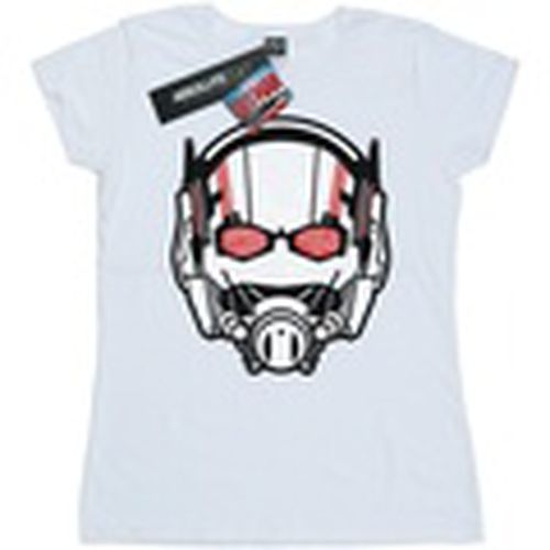 Camiseta manga larga Ant-Man Helmet Distressed para mujer - Marvel - Modalova