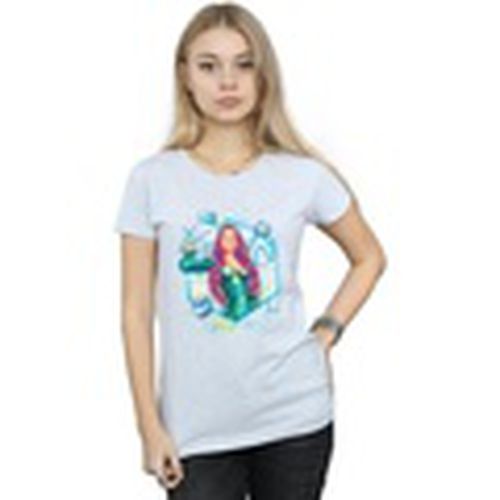 Camiseta manga larga Aquaman Mera Geometric para mujer - Dc Comics - Modalova