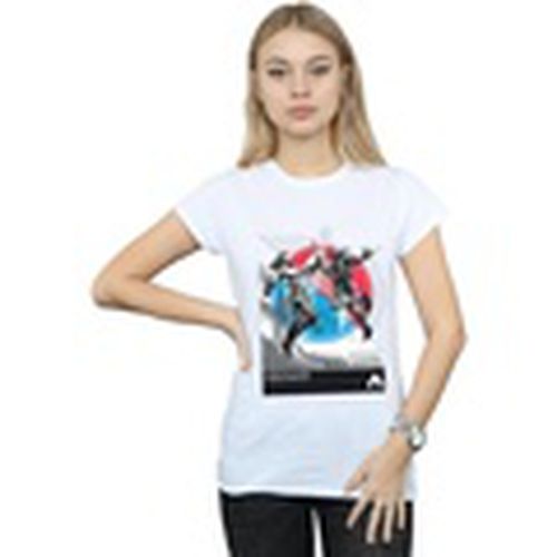 Camiseta manga larga Aquaman Vs Black Manta para mujer - Dc Comics - Modalova