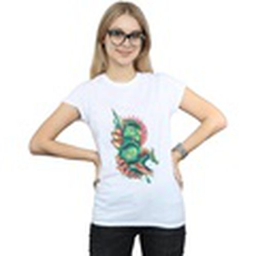 Camiseta manga larga Aquaman Xebel Crest para mujer - Dc Comics - Modalova