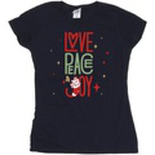 Camiseta manga larga The Aristocats Love Peace Joy para mujer - Disney - Modalova