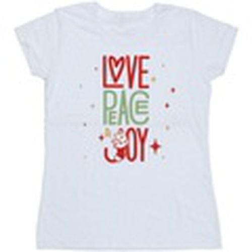 Camiseta manga larga The Aristocats Love Peace Joy para mujer - Disney - Modalova