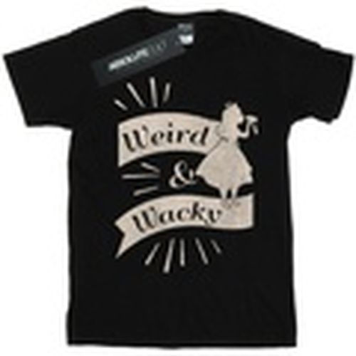 Camiseta manga larga Alice In Wonderland Weird And Wacky para mujer - Disney - Modalova