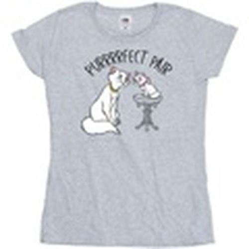 Camiseta manga larga The Aristocats Purrfect Pair para mujer - Disney - Modalova