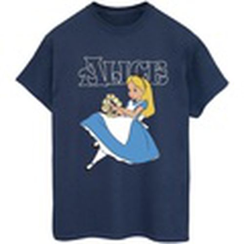 Camiseta manga larga Alice In Wonderland Flowers para mujer - Disney - Modalova