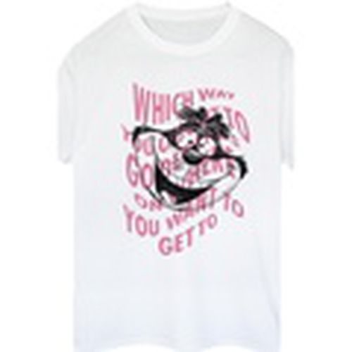 Camiseta manga larga Alice In Wonderland Chesire Cat para mujer - Disney - Modalova
