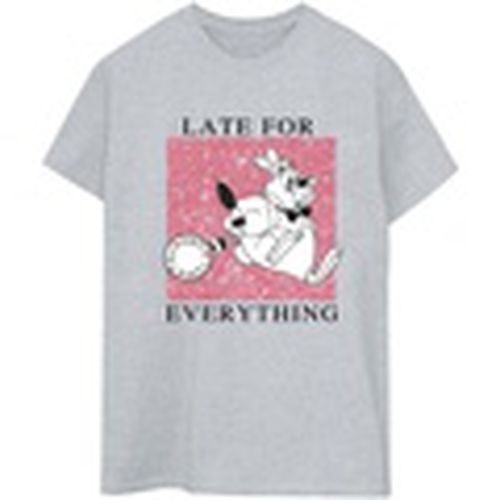 Camiseta manga larga Alice In Wonderland White Rabbit para mujer - Disney - Modalova