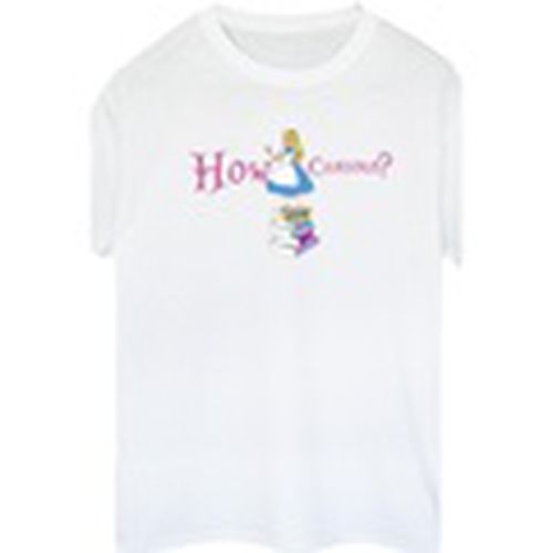 Camiseta manga larga Alice In Wonderland How Curious para mujer - Disney - Modalova