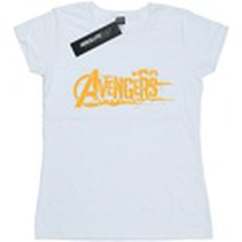 Camiseta manga larga Avengers Infinity War Orange Logo para mujer - Marvel - Modalova