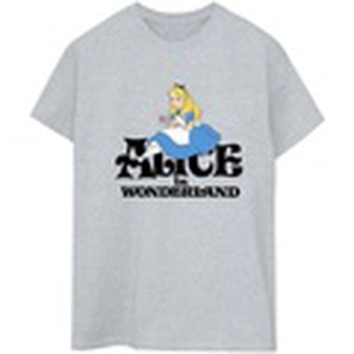 Camiseta manga larga Alice In Wonderland Tea Drinker para mujer - Disney - Modalova