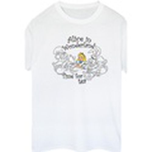 Camiseta manga larga Alice In Wonderland Time For Tea para mujer - Disney - Modalova