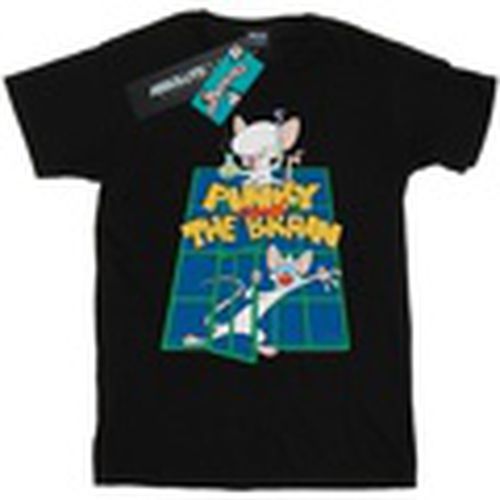 Camiseta manga larga Pinky And The Brain Laboratory para mujer - Animaniacs - Modalova