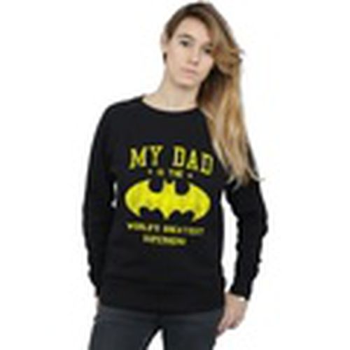 Jersey Batman My Dad Is A Superhero para mujer - Dc Comics - Modalova