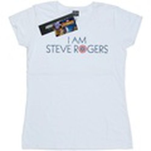 Camiseta manga larga Avengers Infinity War I Am Steve Rogers para mujer - Marvel - Modalova