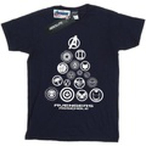 Camiseta manga larga Avengers Endgame Pyramid Icons para hombre - Marvel - Modalova