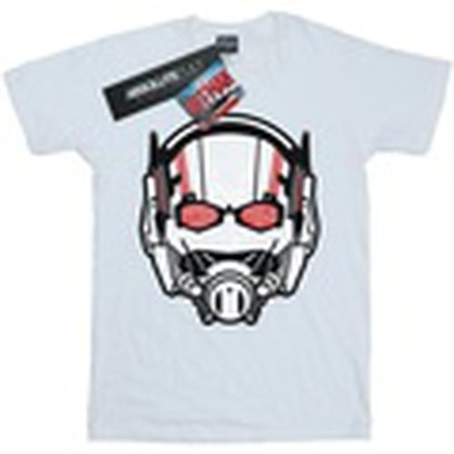 Camiseta manga larga Ant-Man Helmet Distressed para mujer - Marvel - Modalova
