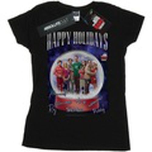 Camiseta manga larga Happy Holidays para mujer - The Big Bang Theory - Modalova