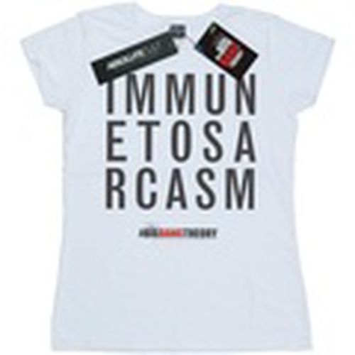 Camiseta manga larga Immune To Sarcasm para mujer - The Big Bang Theory - Modalova