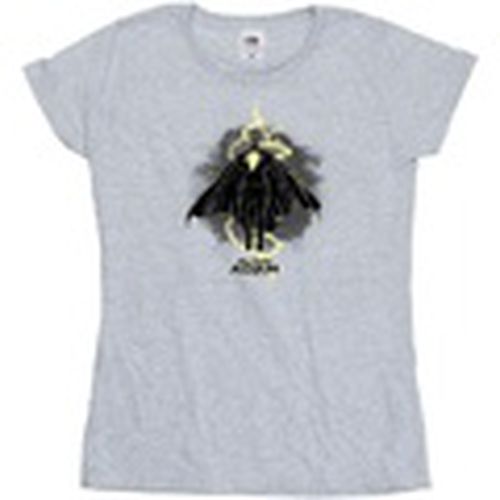 Camiseta manga larga Black Adam Hovering Bolt para mujer - Dc Comics - Modalova