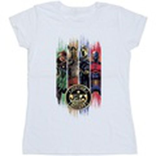 Camiseta manga larga Black Adam JSA Gold Badge para mujer - Dc Comics - Modalova